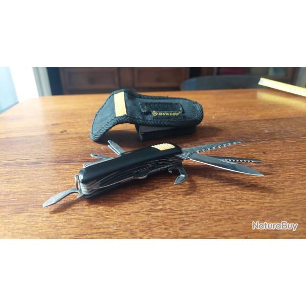 Couteau multifonction DUNLOP 11 lames avec �tui
