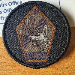 ecusson 132e r&eacute;giment d'infanterie cynotechnique