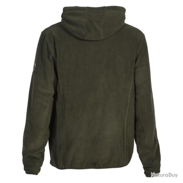 SWEATSHIRT POLAIRE A CAPUCHE PERCUSSION MARRON M