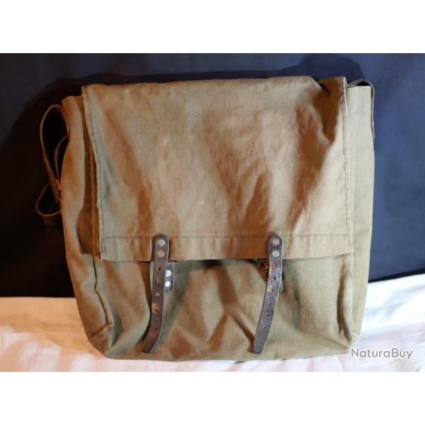 CHANTIER JEUNESSE collection de COURNOL musette r�glementaire - �poque WWII