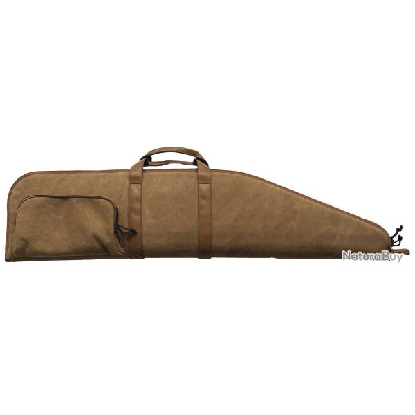 Fourreau carabine avec lunette express canvas marron 110cm