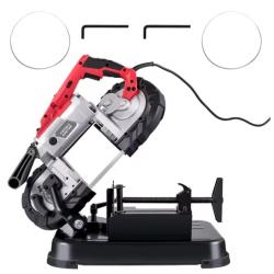 Scie &agrave; ruban Portable capacit&eacute; de coupe de 5 pouces sans fil vitesse Variable 10Amp moteur