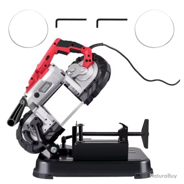 Scie � ruban Portable capacit� de coupe de 5 pouces sans fil vitesse Variable 10Amp moteur