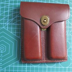 PORTE CHARGEUR CUIR POUR COLT 1911