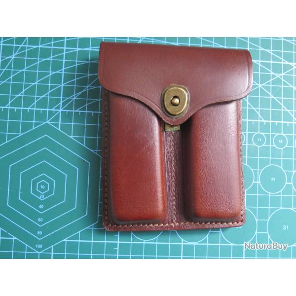 PORTE CHARGEUR CUIR POUR COLT 1911