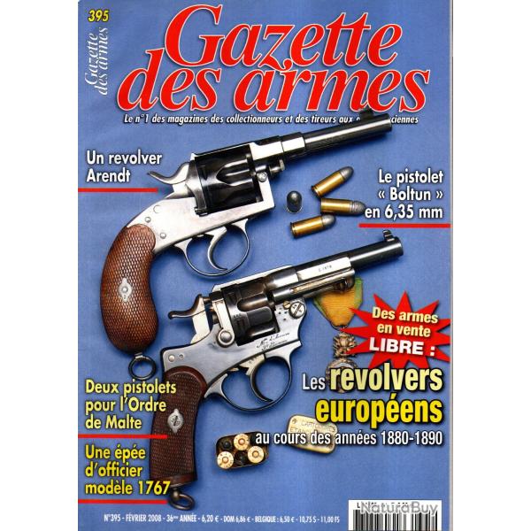 gazette des armes 395, r�volver raick � mouvement oblique, bandes alimentation mitrailleuse sg-43,