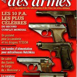 gazette des armes 428 bandes d'alimentationmitrailleuses hotchkiss,  walther sportmodell entrainemen