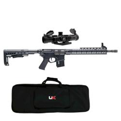 Pack Carabine HAMMERLI cal.22lr tac r1 avec Lunette VECTOR OPTICS mustang 1-4x30 sfp gen.II + housse