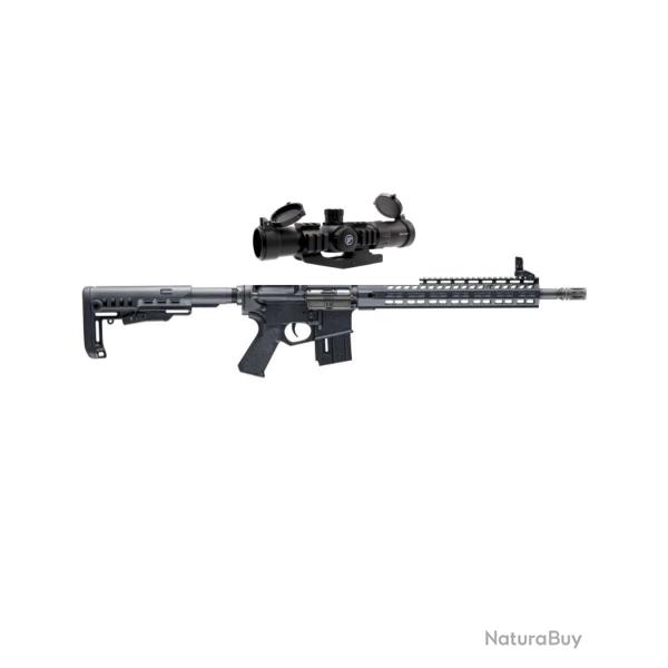Pack Carabine HAMMERLI cal.22lr tac r1 avec Lunette VECTOR OPTICS mustang 1-4x30 sfp gen.II (VE00297