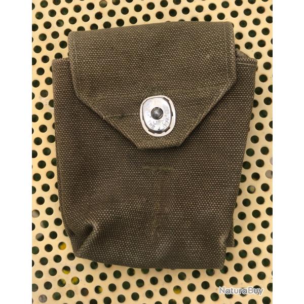 pouch POCHETTE RIGGER PARA US D.DAY WW2 repro  fabrication toile us d'�poque petite (1)