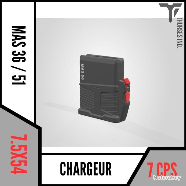 chargeur mas 36 / mas36 /51 7 coups magasin Thurses Industries