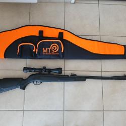 Carabine Gamo CFX Synth&eacute;tique 4.5 mm 19,9J + Lunette 3-9x40 + Fourreau (Quasi neuve)