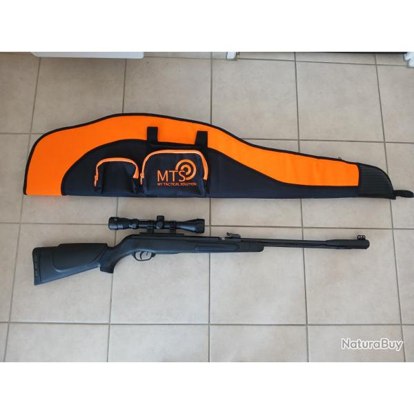 Carabine Gamo CFX Synth�tique 4.5 mm 19,9J + Lunette 3-9x40 + Fourreau (Quasi neuve)