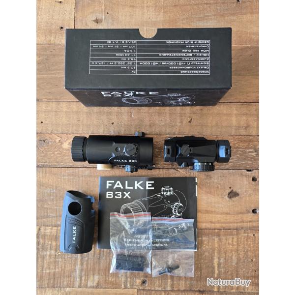 Combo magnifier b3x +Red dot falke s
