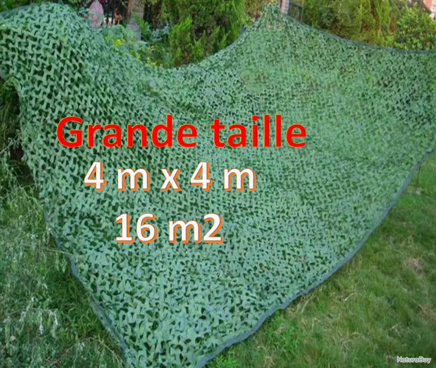 Filet De Camouflage Armée Vert - Feuillage Pour Chasse Et Camping