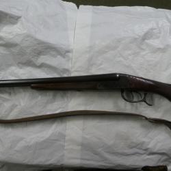 fusil juxtapos&eacute; GAUCHER "Tarzan" cal 16/70