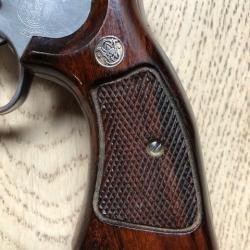 Belles plaquettes d'origine S&W K / L square butt