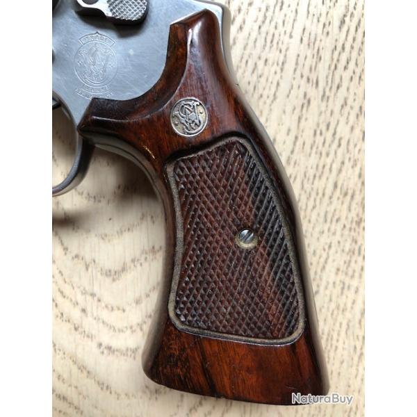 Belles plaquettes d'origine S&W K / L square butt