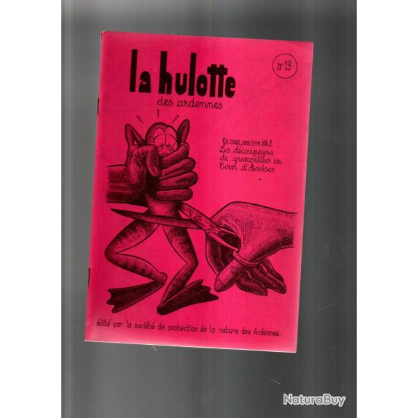 la hulotte 19, m�sanges, chrysope, grenouille,
