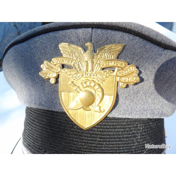 casquette �cole sp�ciale officier militaire US army West Point vers 1985