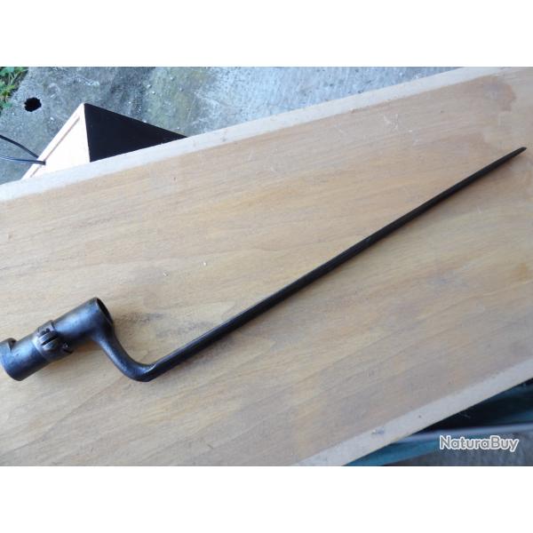 baionnette douille mod 1822 47cm poin�ons Fran�ais Fran�aise compatible 1777 18161822 1842 1847 1852