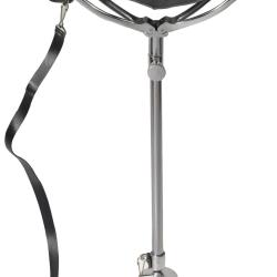 Canne si&egrave;ge m&eacute;tal r&eacute;glable Pisteurs 60/100cm