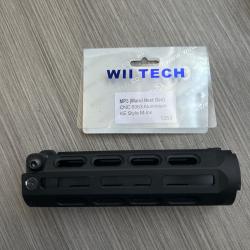 MP5 airsoft TOKYO MARUI WII TECH Mlok garde main