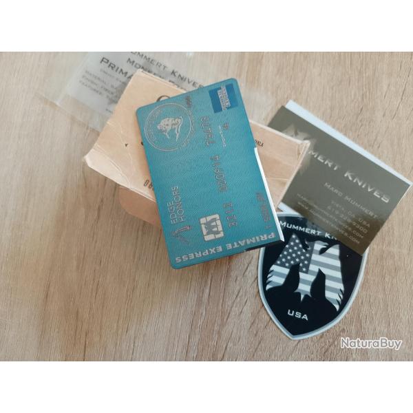 Mummert carte Monkey Edge Primate Express Titanium Card "EDGE HONOR T SHELBY