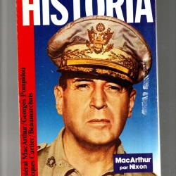 historia 449, pompidou, mac arthur, jacques cartier , tonkin 1884, napol&eacute;on III, d'annunzio