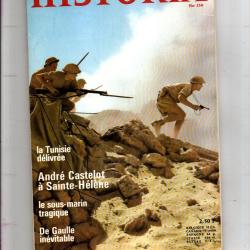 historia 258 , 1870, sainte-h&eacute;l&egrave;ne, de gaulle , mayas, naundorff, israel, ak et tunisie , s-5 sous-m