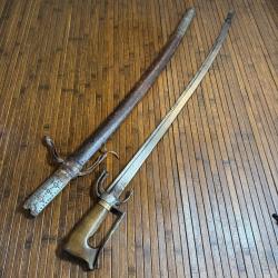 SUPERBE SABRE NIMCHA MAROC DEBUT XlX &Eacute;ME POIGN&Eacute;E RHI - NO LAME POIN&Ccedil;ONN&Eacute;