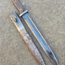 Baionnette pour Mauser 98k K98 au m&ecirc;me num&eacute;ro dat&eacute;e 1936