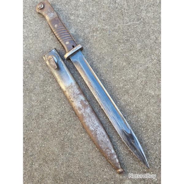 Baionnette pour Mauser 98k K98 au m�me num�ro dat�e 1936