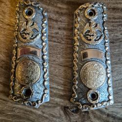 Plaquettes de colt 1911 mexicaine