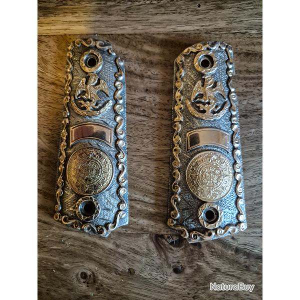 Plaquettes de colt 1911 mexicaine