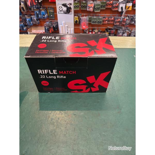 Munition SK RIFLE MATCH par 500