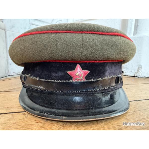 Casquette officier tankiste sovi�tique mod�le 1935