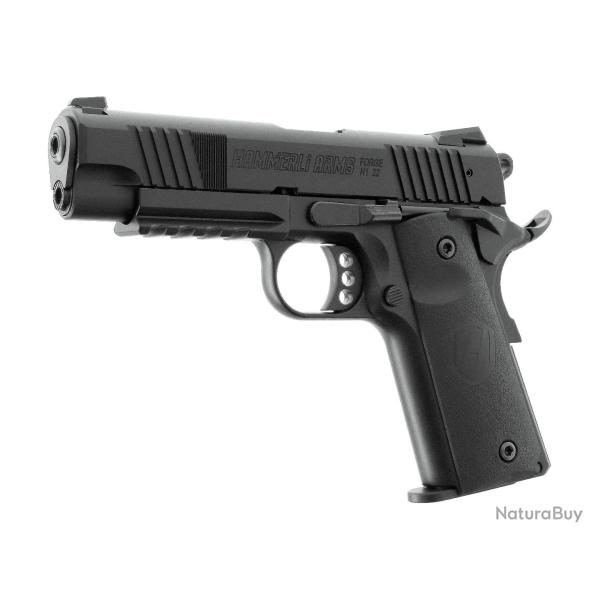 *De nouveau en stock ! Pistolet hammerli 1911 Forge H1 - 22 lr - 12 cps - 4.25" - Noir - 517.10.20