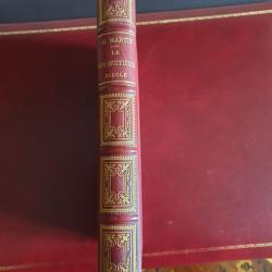 Livre reli&eacute; Le dix-huiti&egrave;me si&egrave;cle de Henri Martin &eacute;dition 1890
