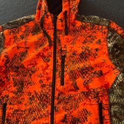 ProHunt Blouson zipp&eacute; wolf Ghost camo Snake blaze XL