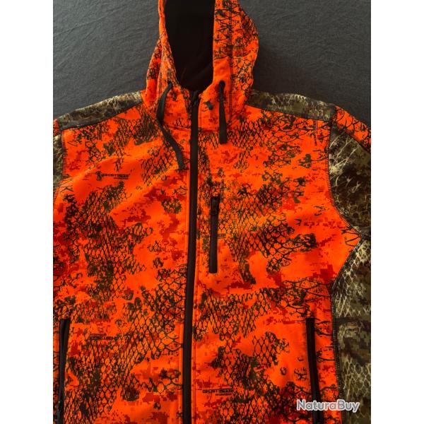 ProHunt Blouson zipp� wolf Ghost camo Snake blaze XL