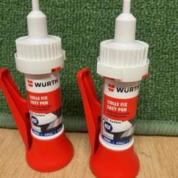 Lot de deux colles rapide WURTH / Professionnel