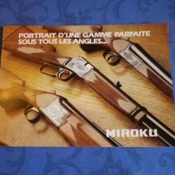catalogue gamme fusil carabine MIROKU 3700 3800 MS 160 3650 cal.22