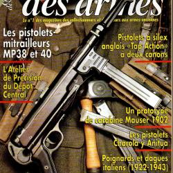 gazette des armes 326, mp 38 et mp 40, mauser 1902, poignards et dagues du ventennio 1922-1943,