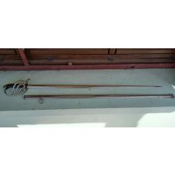 Sabre r&eacute;glementaire d'officier d'infanterie grande guerre 14/18 Mod&egrave;le 1882 Fabrication 1909