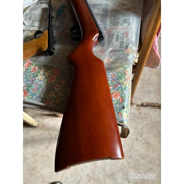 Tr�s rare carabine Haenel 303 et pistolet Diana 2 � plomb 4,5mm