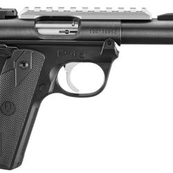 Pistolet Ruger Mark IV 22/45 Cal.22LR 4.4" filet&eacute; 1/2x28