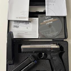 CZ (CESKA ZBROJOVKA) mod&egrave;le CZ 75 SP01 SHADOW (9MM)