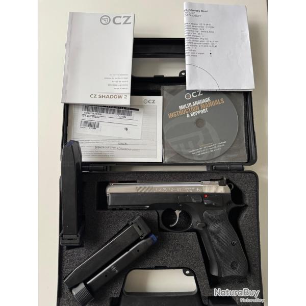 CZ (CESKA ZBROJOVKA) mod�le CZ 75 SP01 SHADOW (9MM)