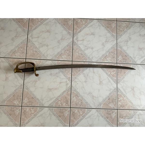 Sabre officier d infanterie 1845